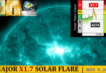 Major X1.8 Solar Flare | November 9, 2025