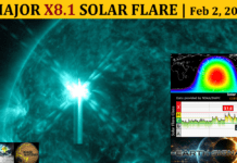IMPULSIVE X8.1 Solar Flare | Three X-Class Flares | February 1, 2026